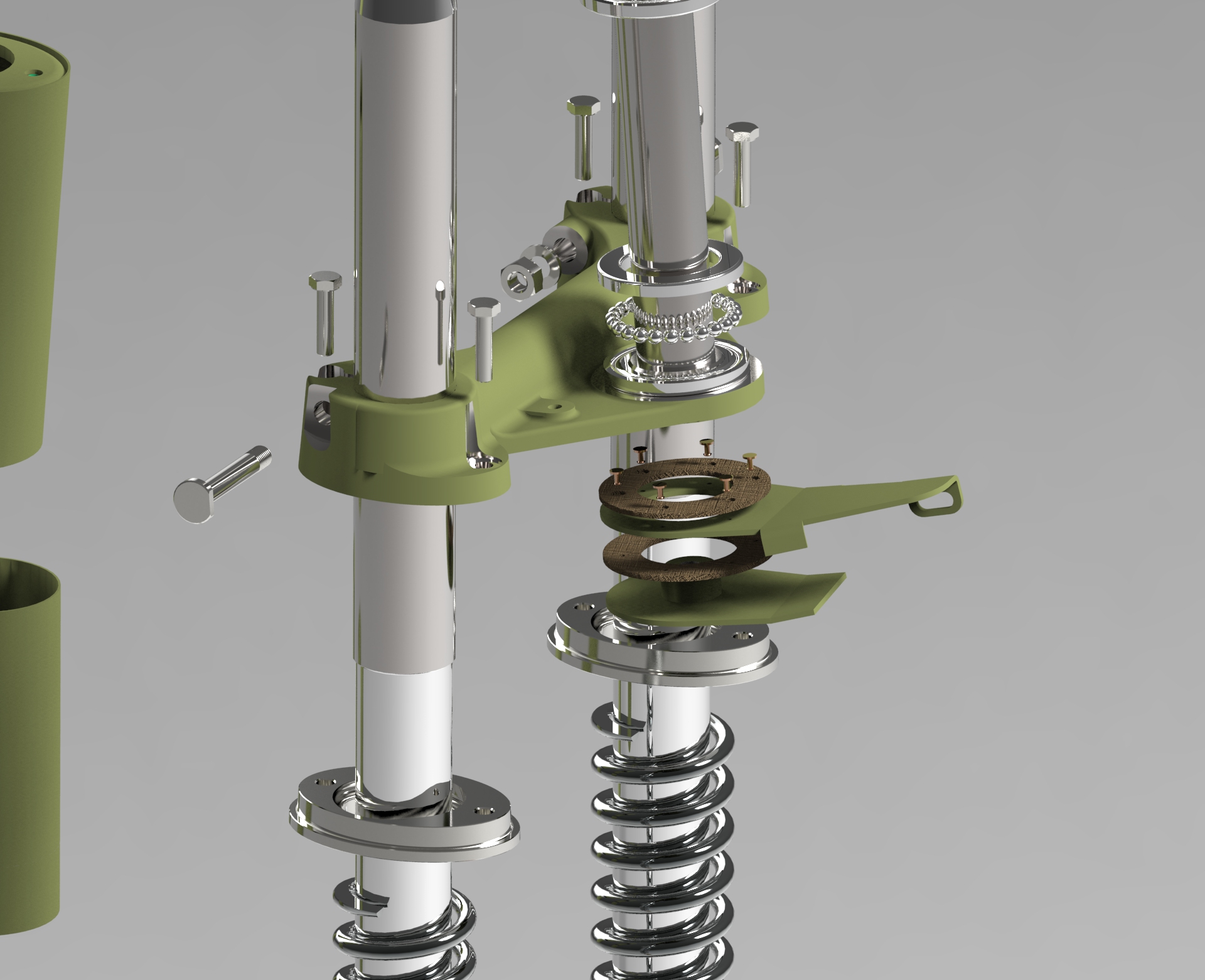 摩托车项目前叉总成